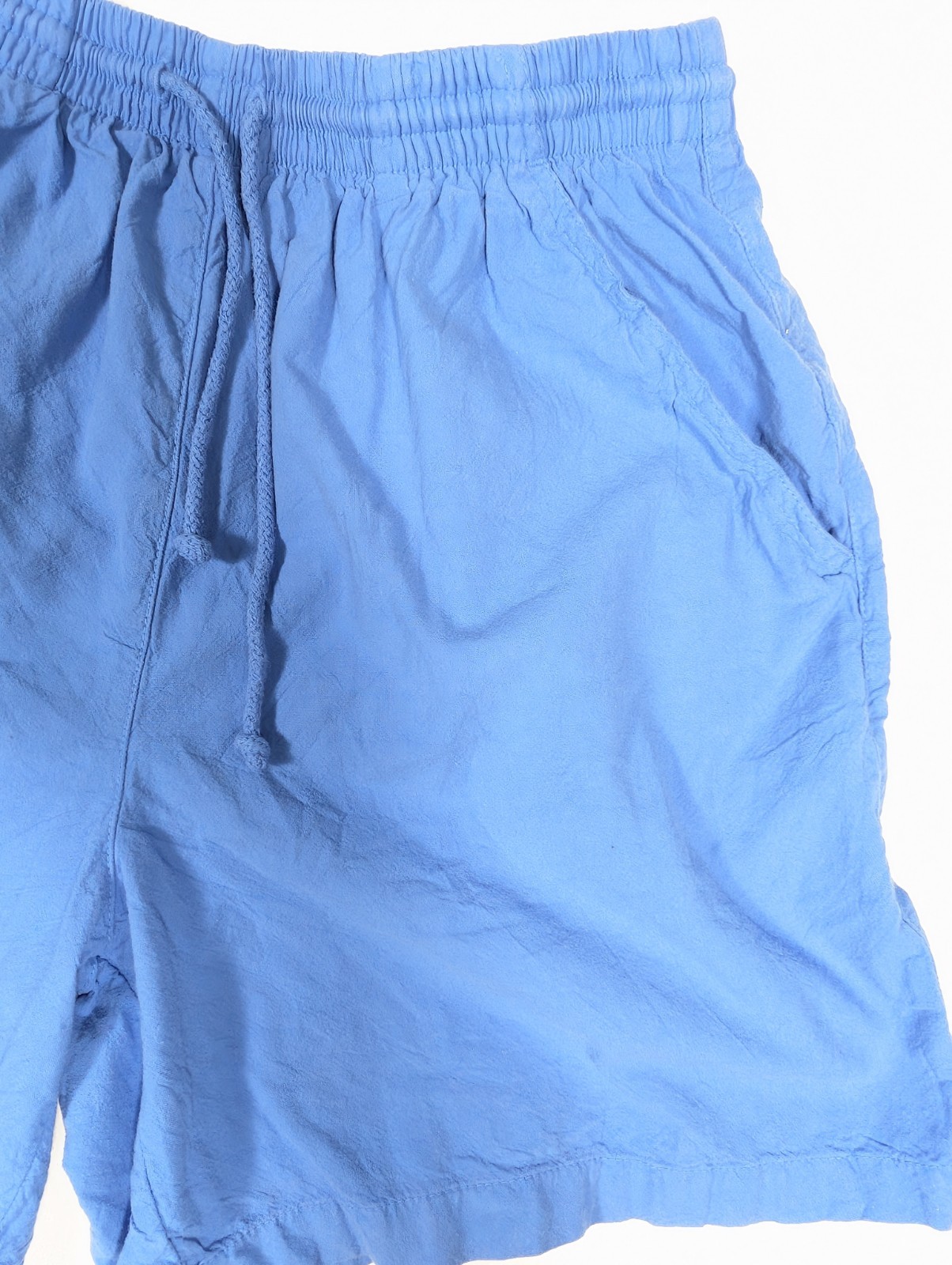 Lot 2 Women Shorts Medium L Erika Blue Toledo Yellow Vintage Mixed Sizes M L