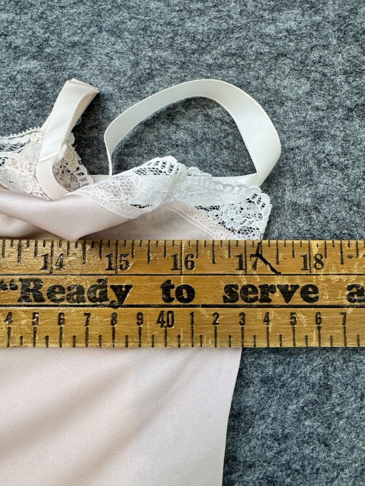 VTG Shadowline Dress Slip NEW w/Orig Tags, Peek-A-Boo Lace Mauve Pink Sexy 80’s
