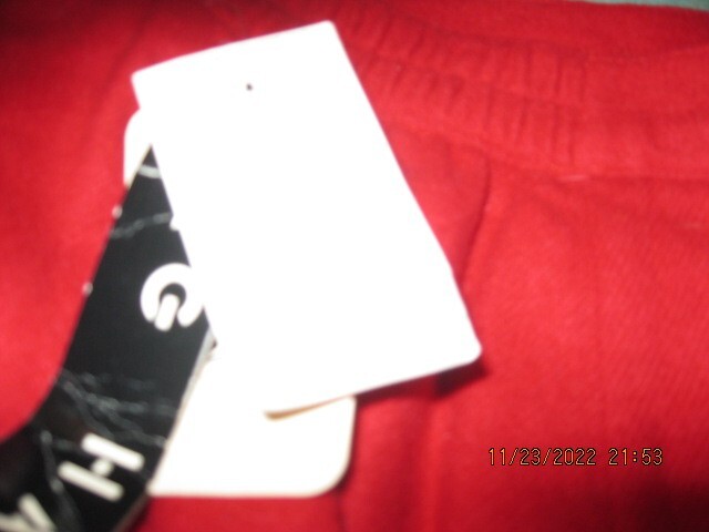 NWT SAG HARBOR BRIGHT RED WOOL SKIRT SZ 14 W 28.5