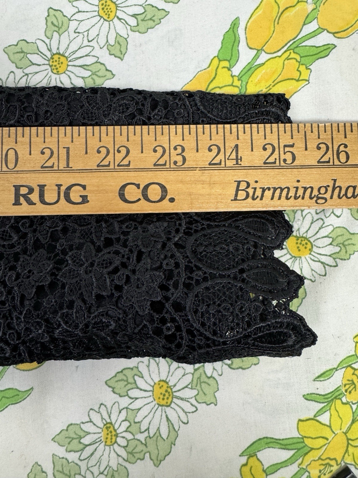 Vtg Lily & Taylor Black Satin Lace Overlay Duster Ribbon Tie Jacket 14
