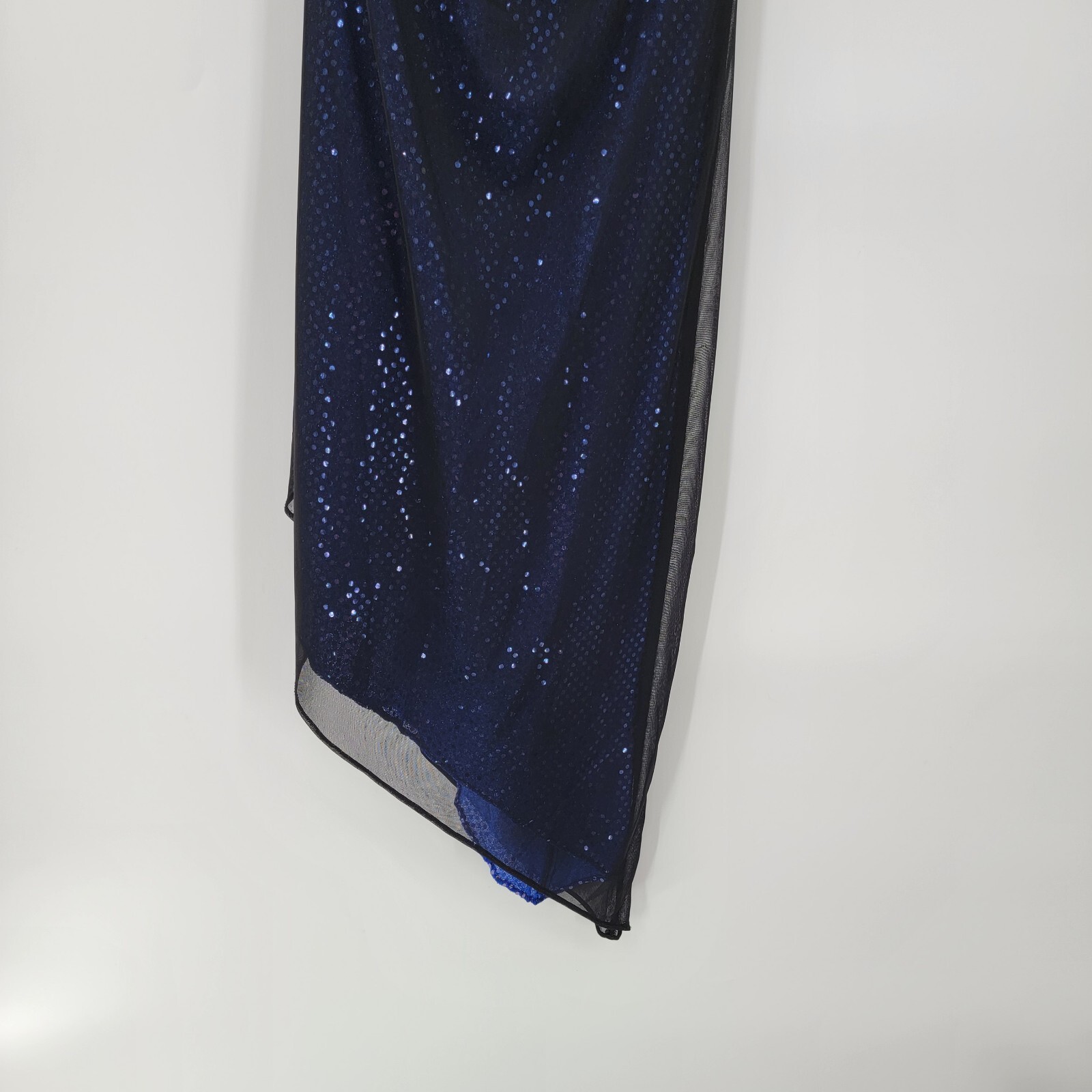 Vintage Kiki USA Women’s Small Single Strap Asymmetrical Cocktail Sequin Dress