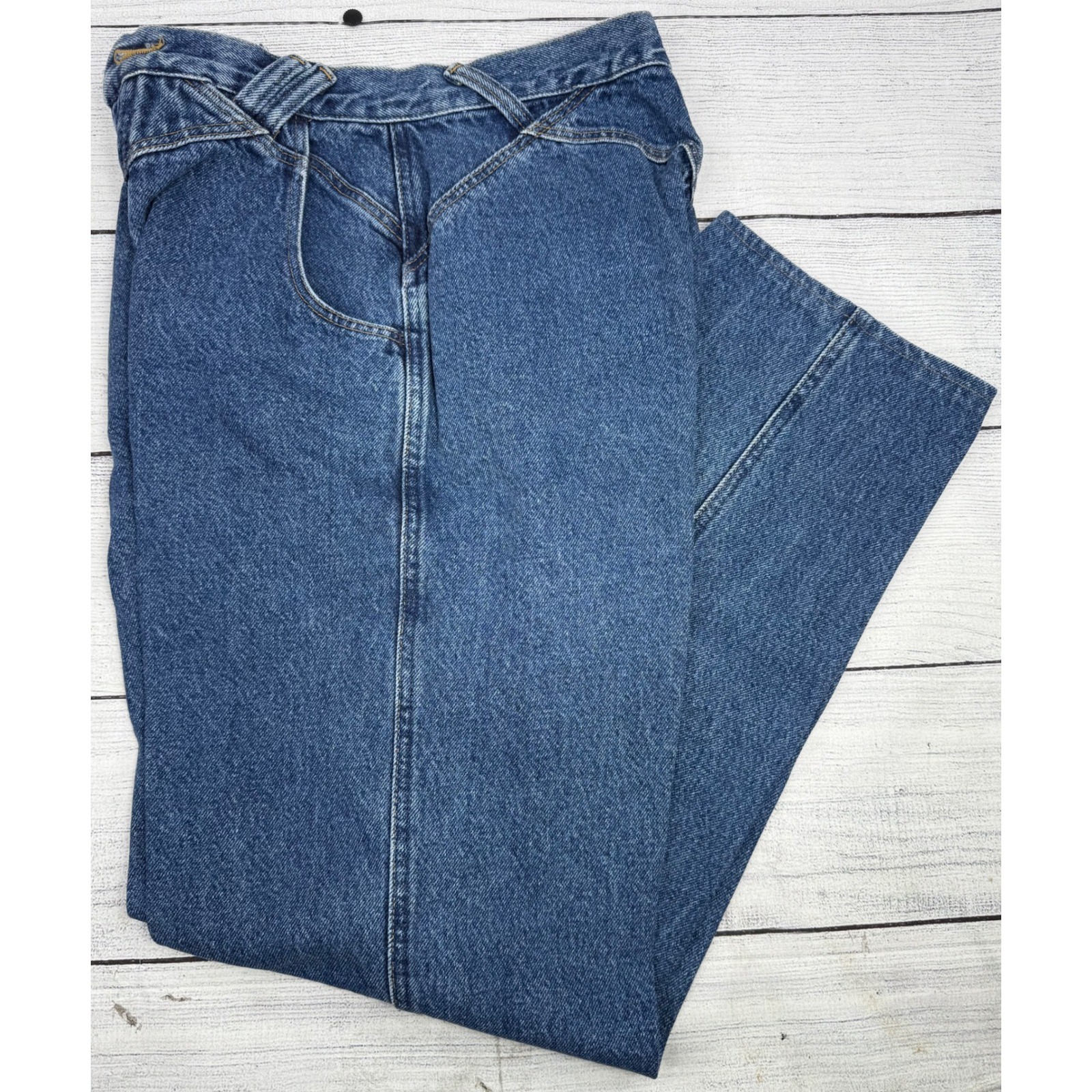 Wrangler SilverLake 90s Jeans Womens 11/12×36 Fits 30×27 Western Bareback Pants