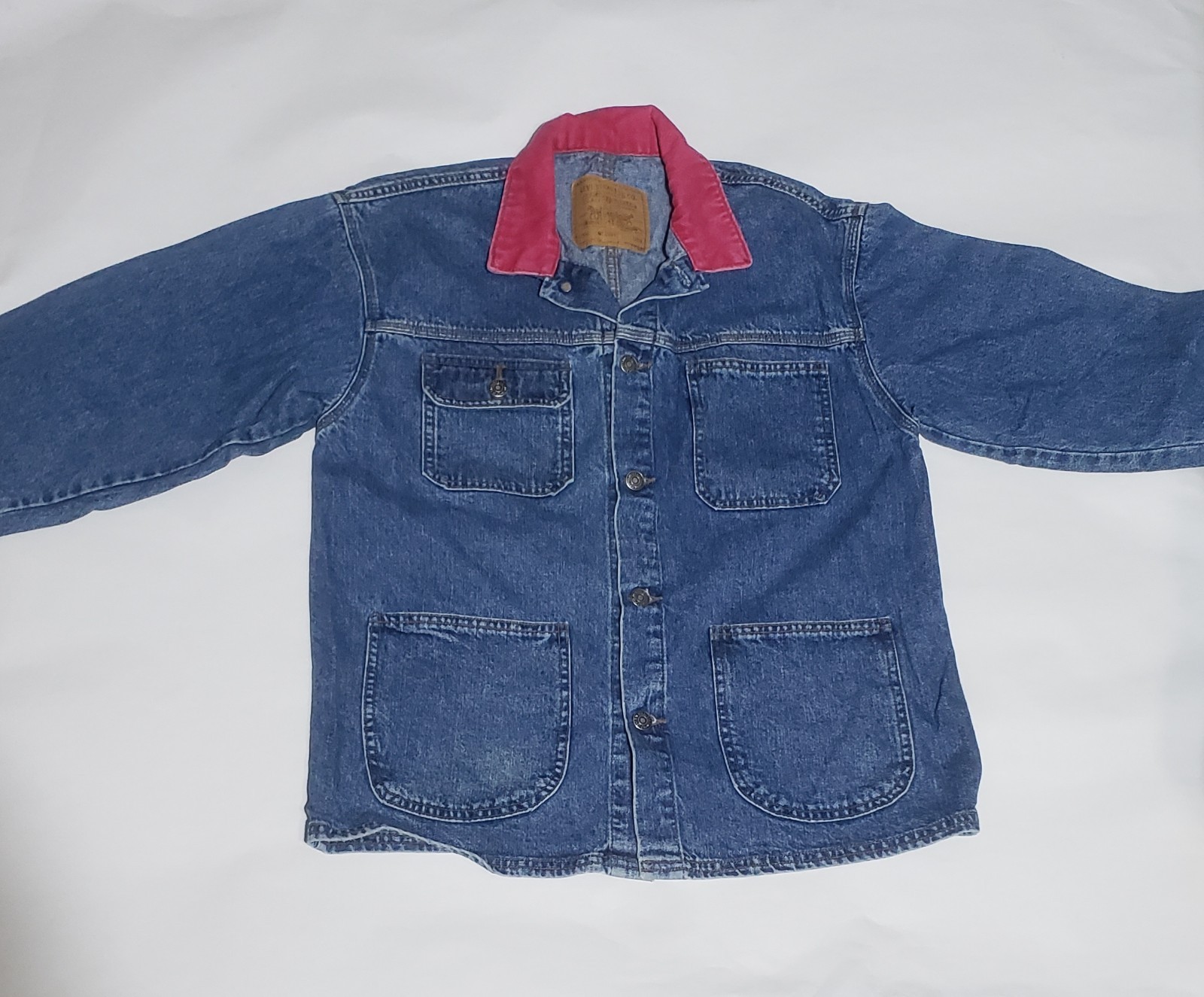 Vintage Levi Strauss Denim Women’s M (12/14) Barn Jacket SUPER👽RARE