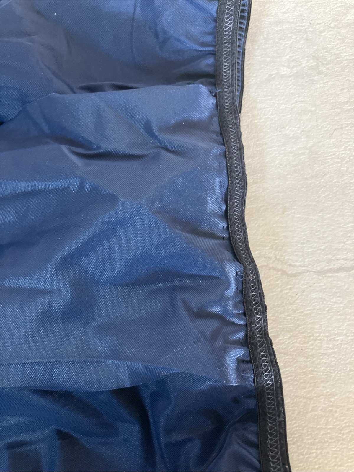 Half Slip Vintage Lingerie Nylon American Maid Skirt Liner 60s Navy Blue Medium
