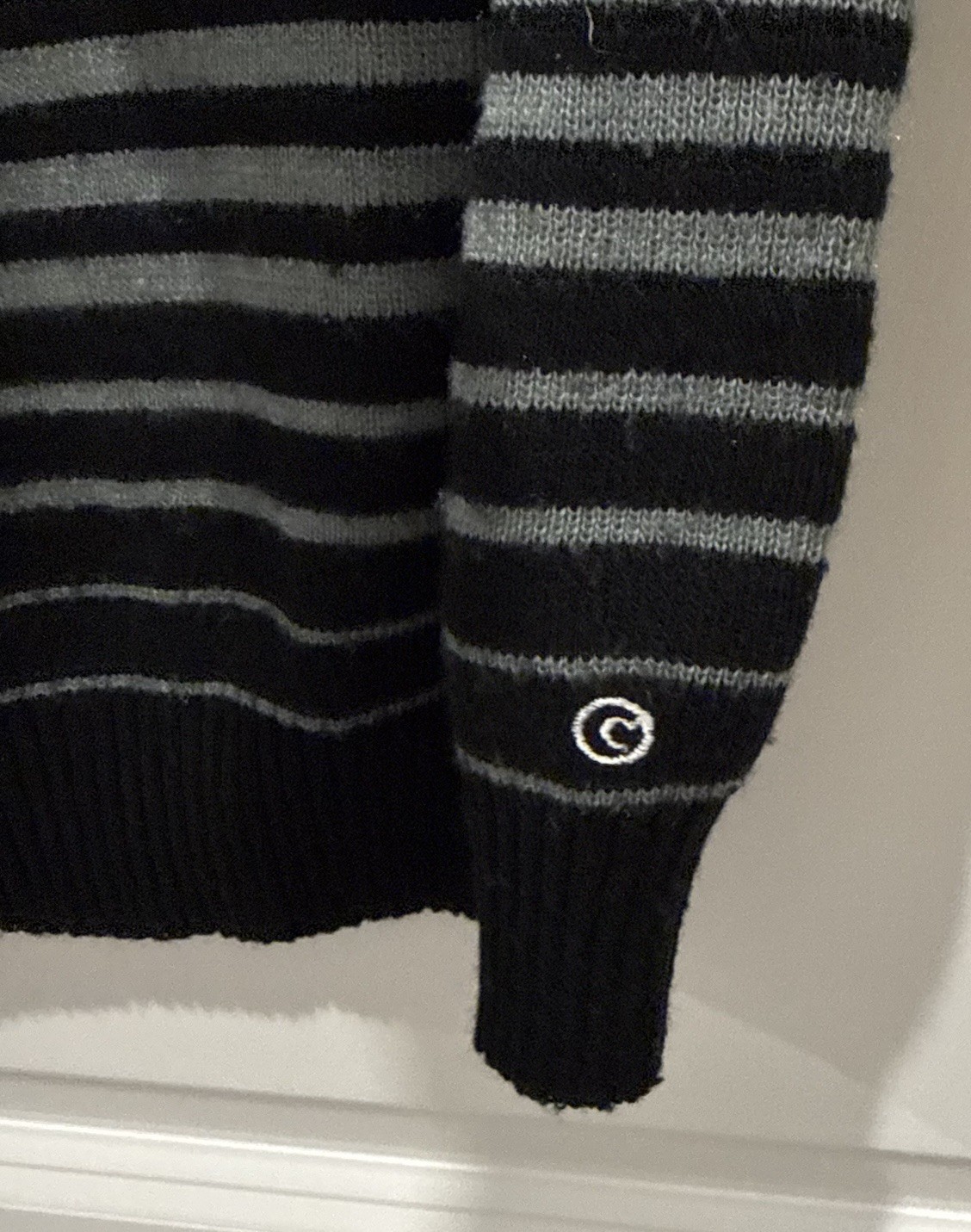 Vintage Cyn Les Shirlee Designs SWEATER Embroidered MUSIC Teacher NOTES XS/S
