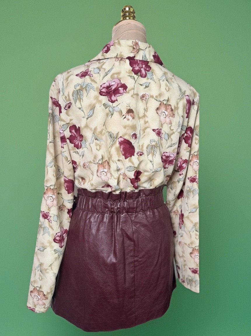 Vintage 90s Floral Print Blouse | Cottagecore | Grandmillenial | Secretary Vibe