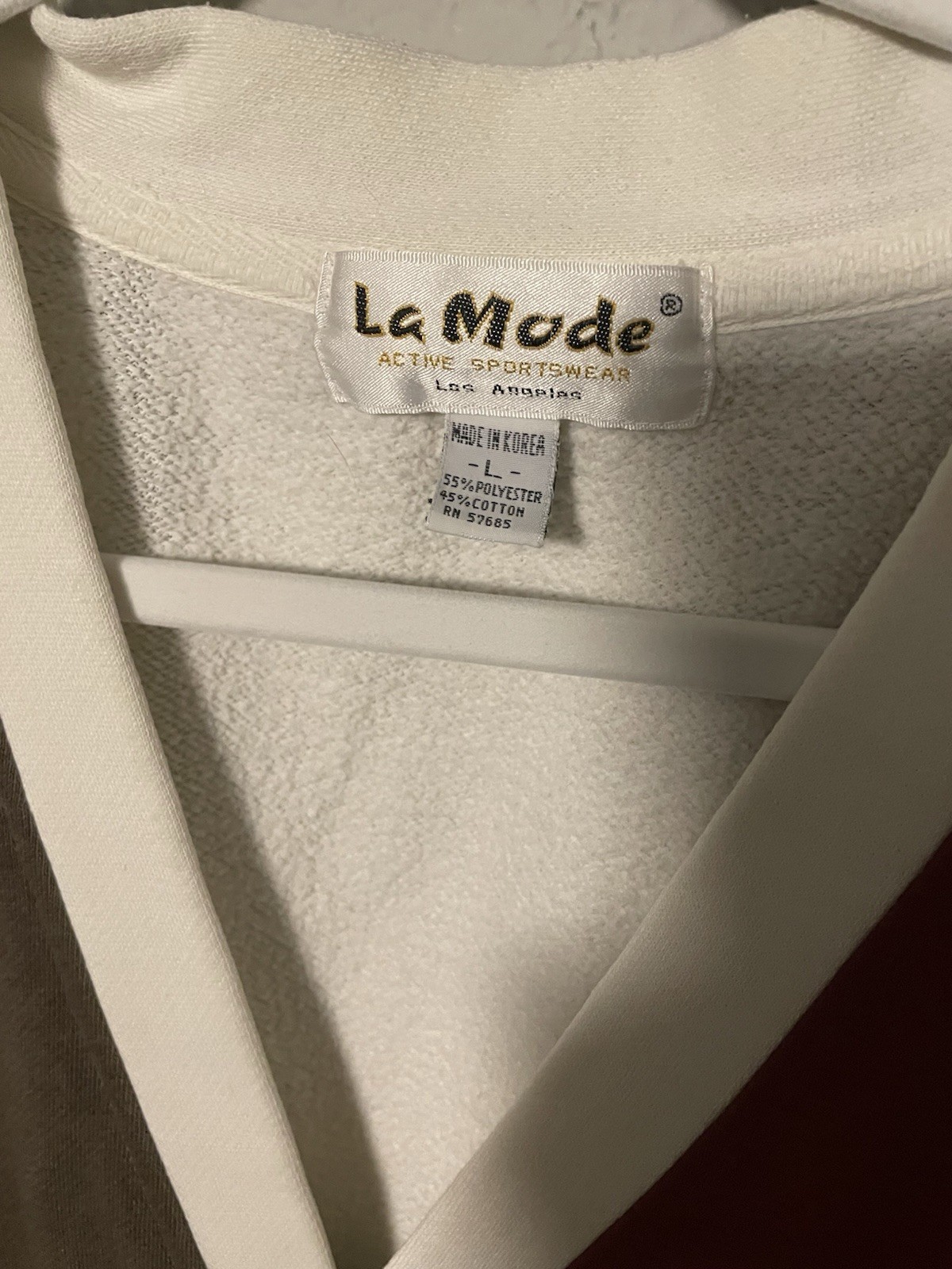Vintage La Mode Dutch Hollow Country Club Color Block Cardigan Sweatshirt Womens