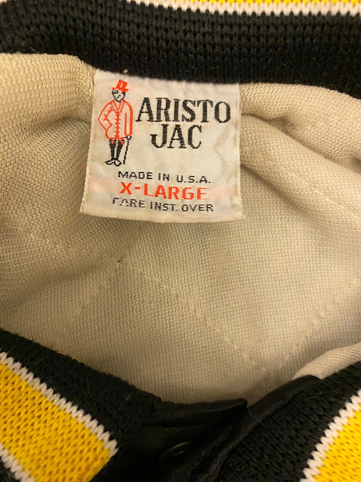 Vintage Aristo Jac Jacket XL With Logo On The Back