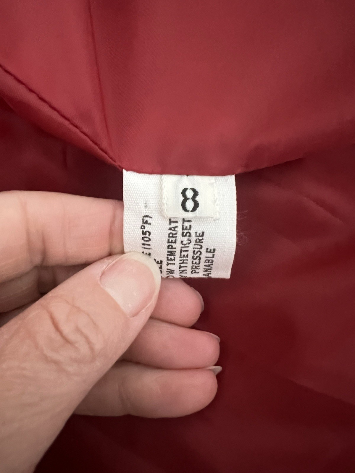 Women’s Vintage Ultrasuede Candy Red Jacket/Blazer Size 6-8 Union Tag
