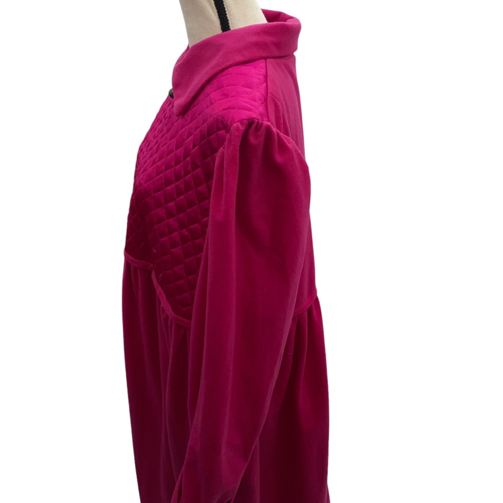 Vintage Beverly West Night Gown House Robe Warm Fashion