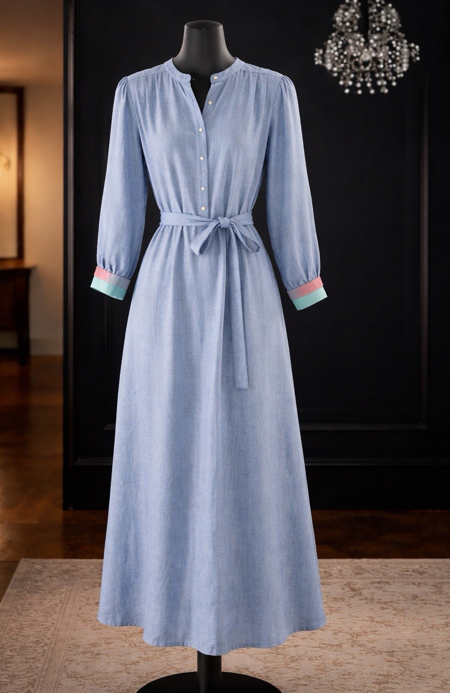 VINTAGE BELTED SHIRTDRESS DRESS BY SCHRADER SPORT