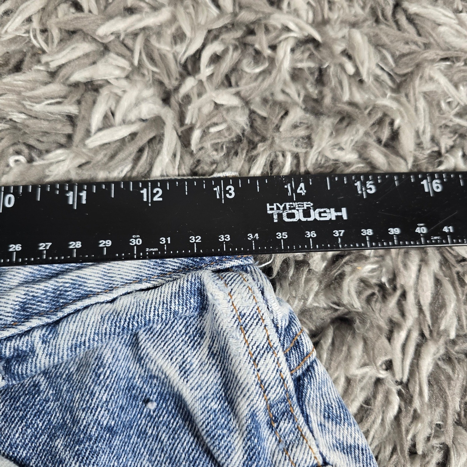 Chic Vintage 80s 90s Acid Wash High Rise Tapered Mom Jeans Made in USA 27 Waist