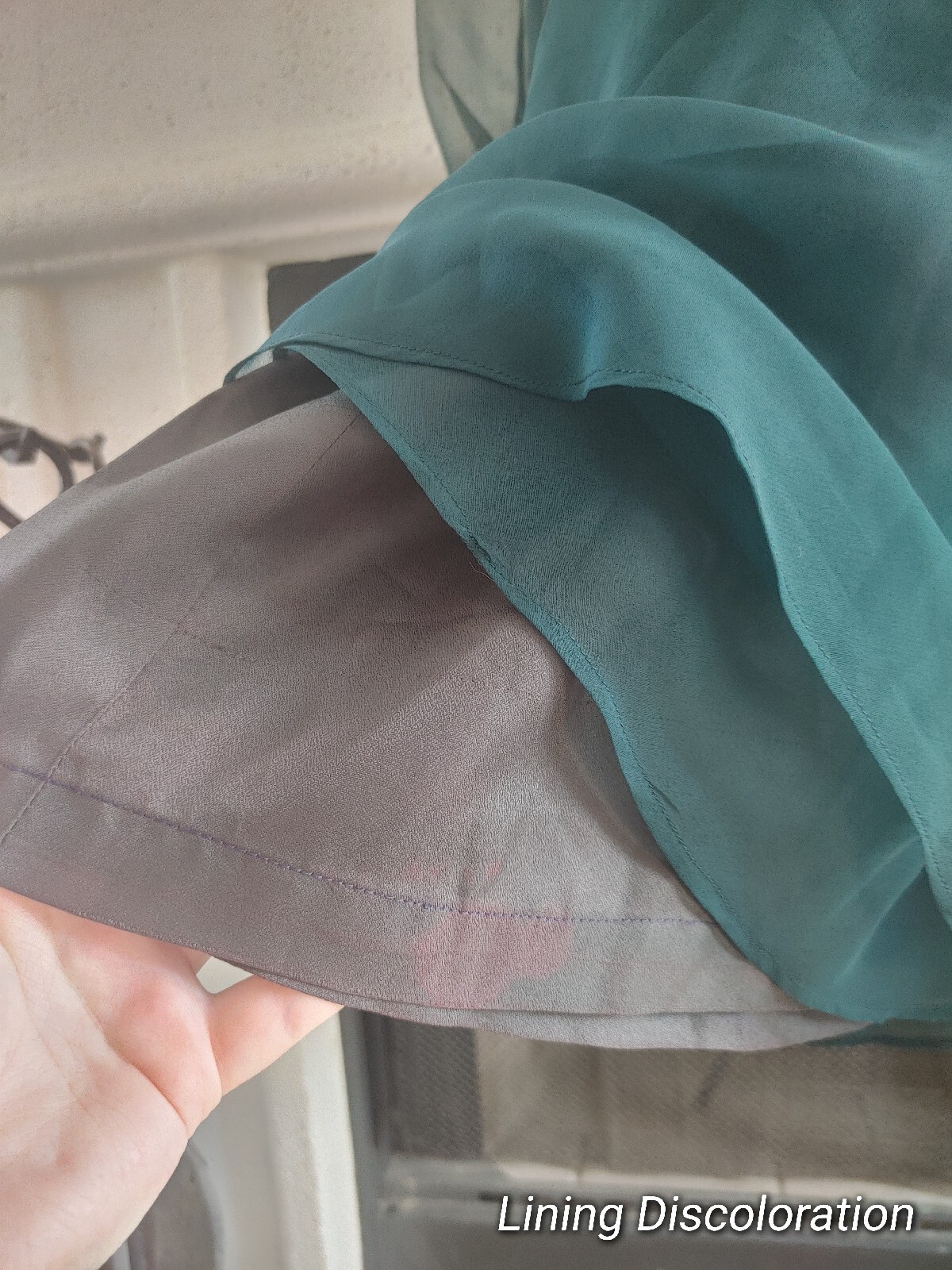 1960’s Vintage Kiki Hart New York Cocktail Dress In Dark Emerald Green Size XS/S