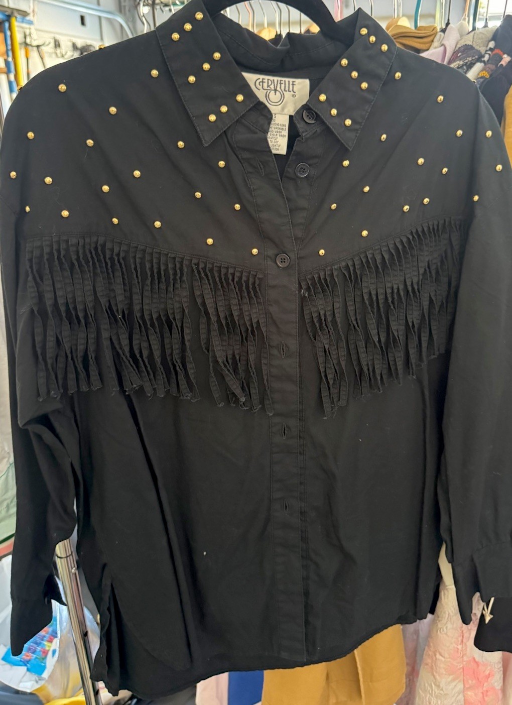 Cervelle 90s Vintage Western Blouse