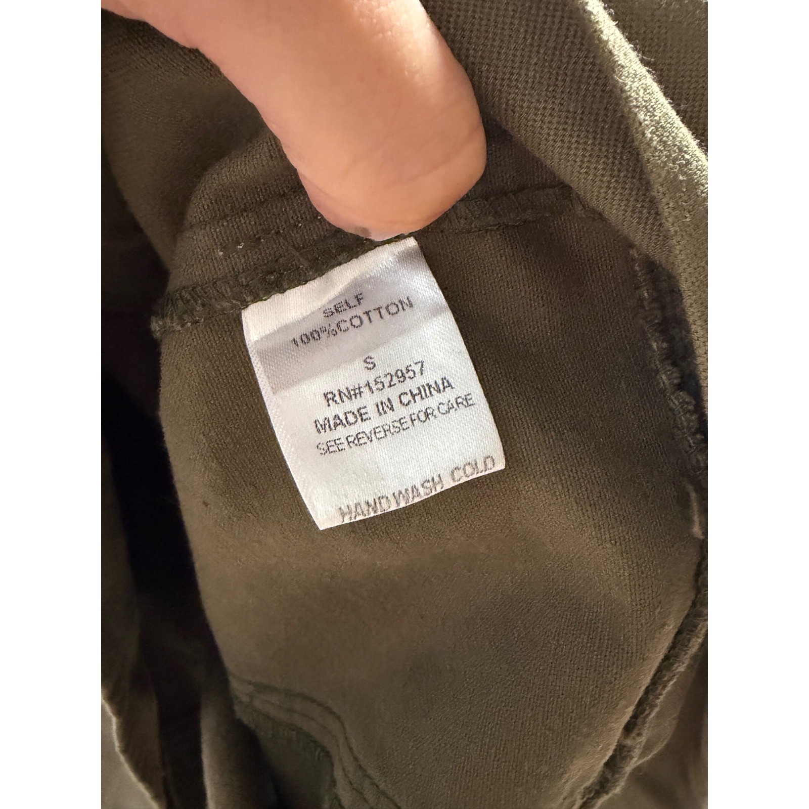 Hashttag Intrend Olive Green Cargo Mini Skirt with Belt
