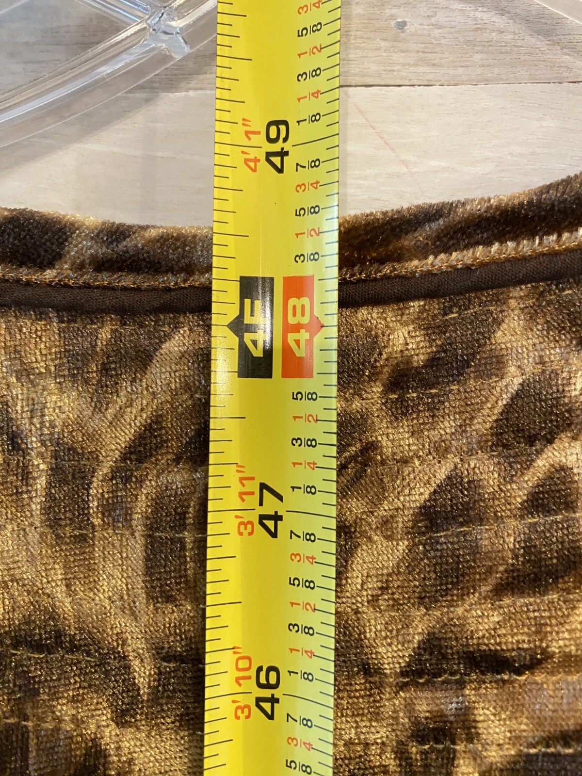 Vtg Secret Treasures Cheetah Long 3x Housecoat Nightgown MooMoo Muumuu Pocket