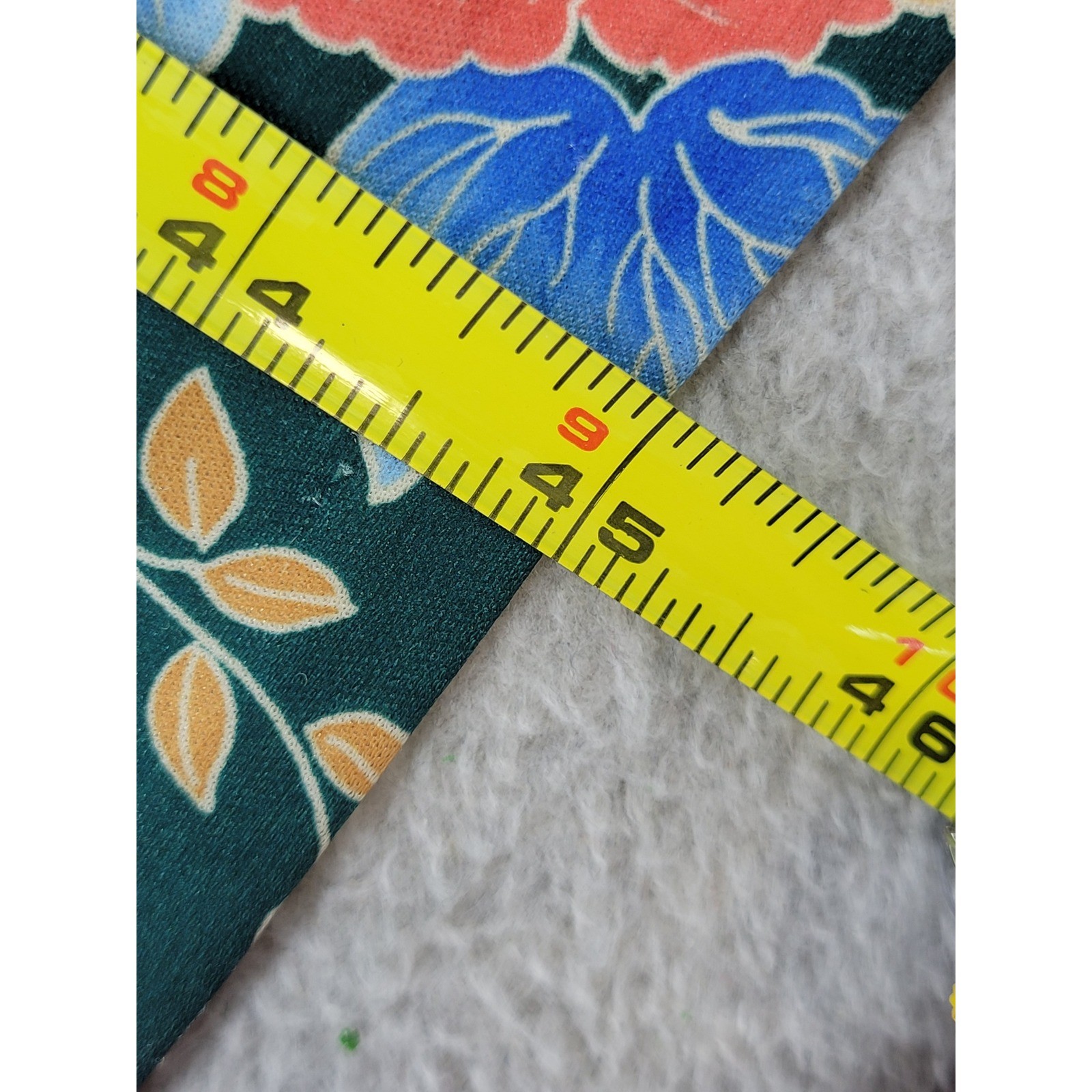 Vintage Floral Loungedress Nightgown Green Pink Blue One Size Fit All