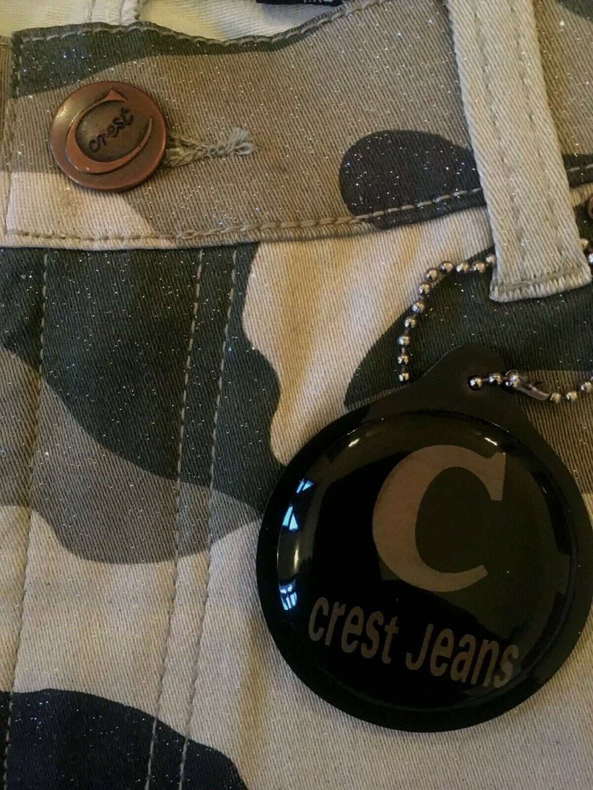 CAMO VINTAGE CREST JEANS SIZE 13/14