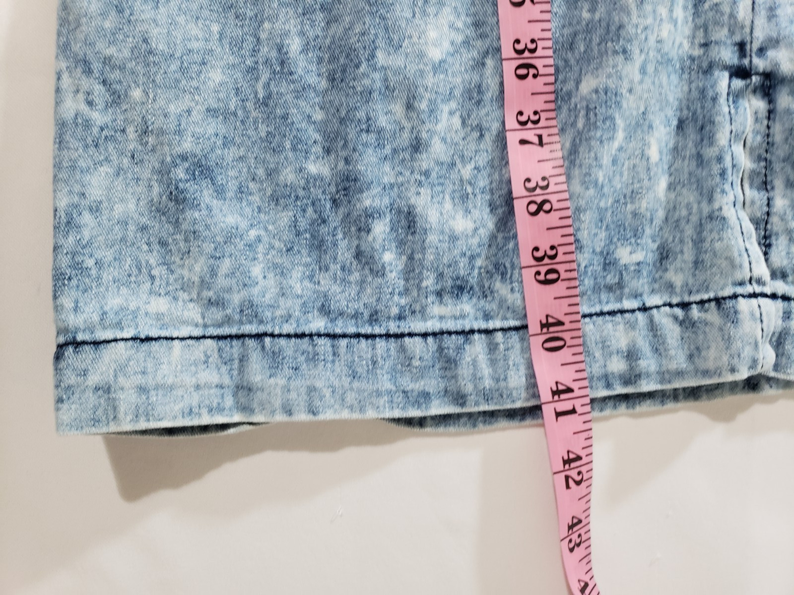 VTG Mizz Lizz Denim Dress Juniors 13/14 Acid Wash Collar Cotton Midi 80s *
