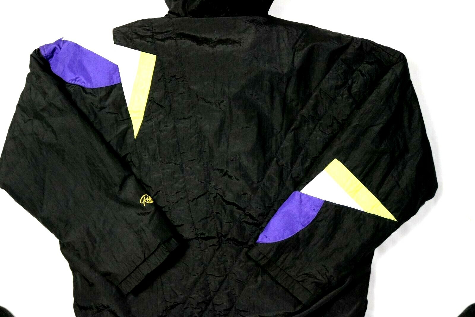 Vintage 80s Women’s Size 8 Roffe Black Winter Jacket Ski Coat Puffer Snow Bunny