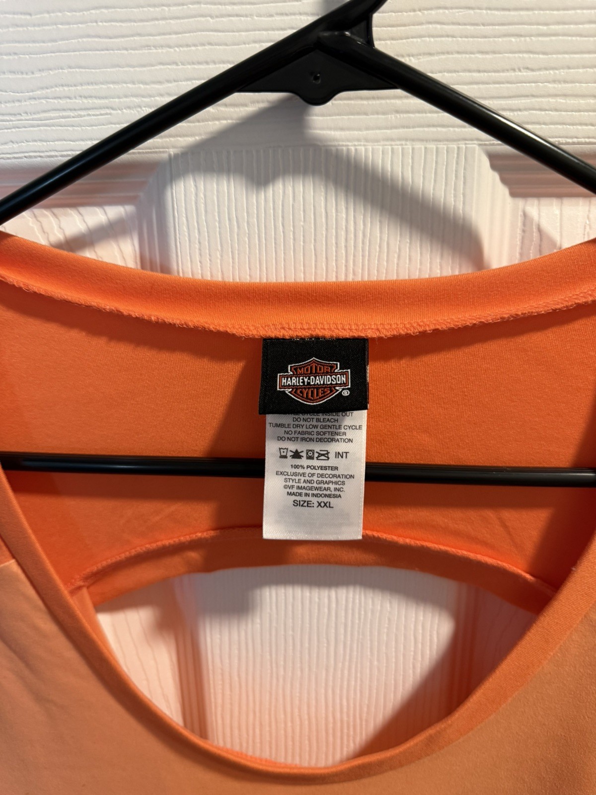 Vintage 90’s Harley Davidson Womens 2XL T-Shirt Open Back Perrysburg, OH