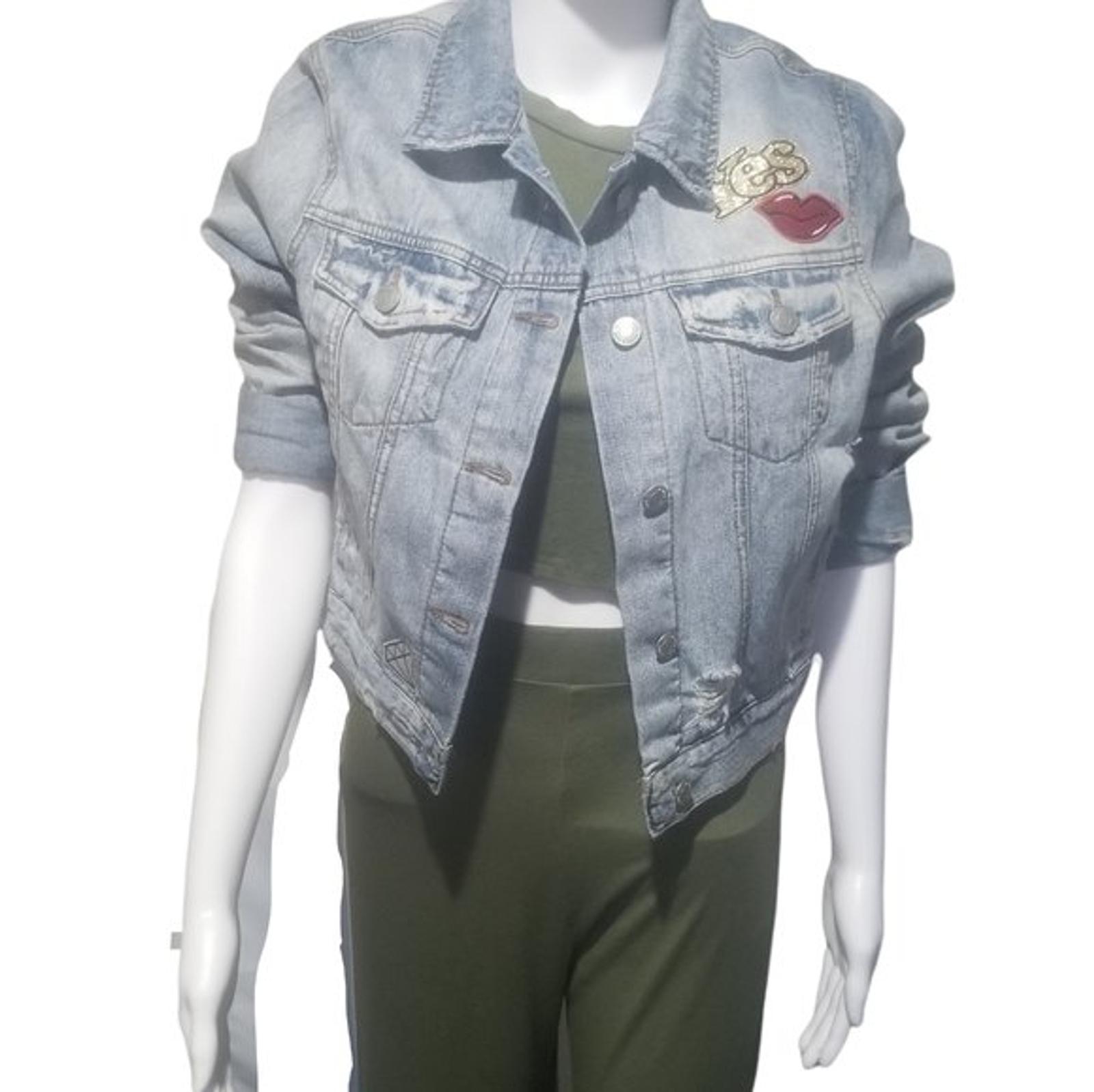 Y2K Vintage Denim Jacket size Large