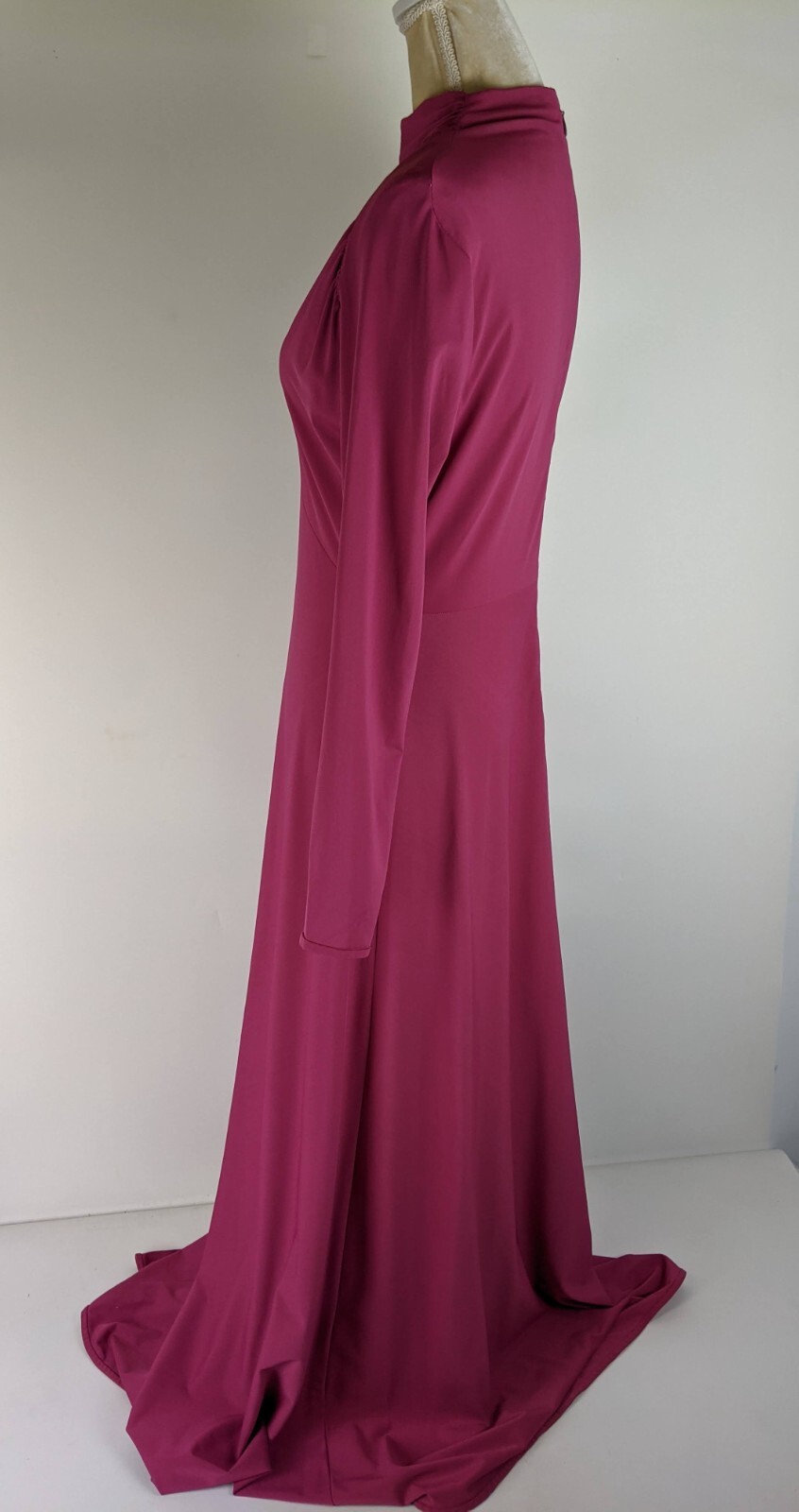 Vintage Designer Robert David Morton Maxi Dress Gown Disco 1970s Womens XS Small