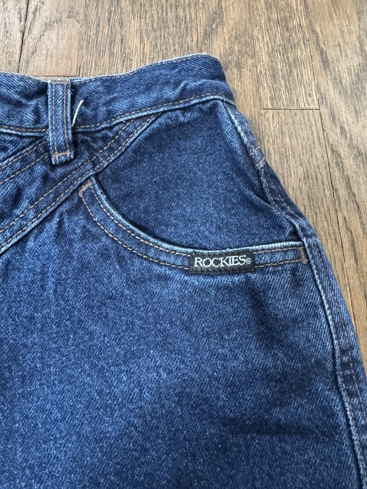 Vintage Rocky Mountain Clothing Co Jeans High Rise Western 9/10 Rockies 24 Waist