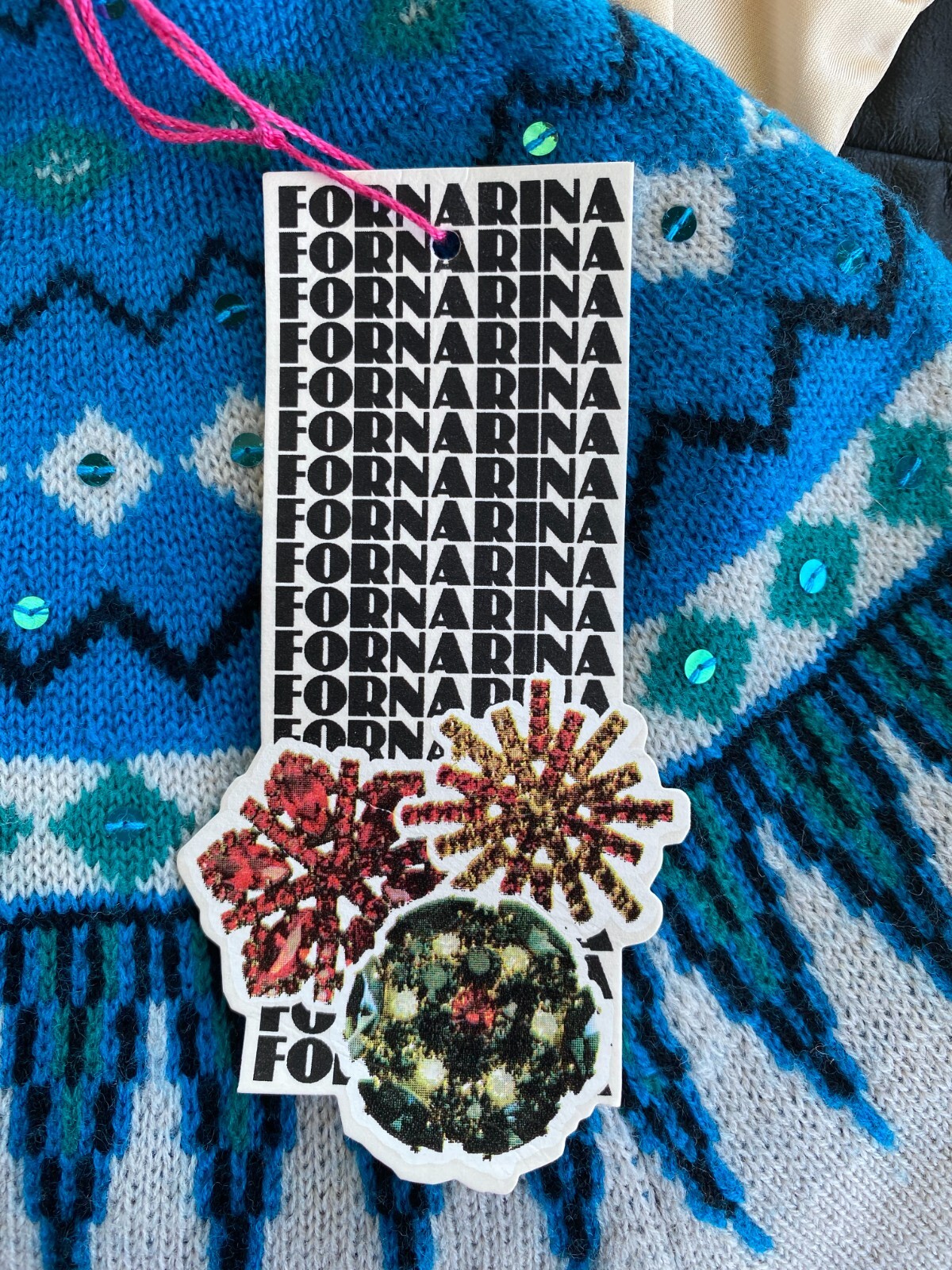 VTG 80s..FORNARINA..SOUTHWESTERN..WOOL..PULLOVER..SWEATER..NWT..XS / S