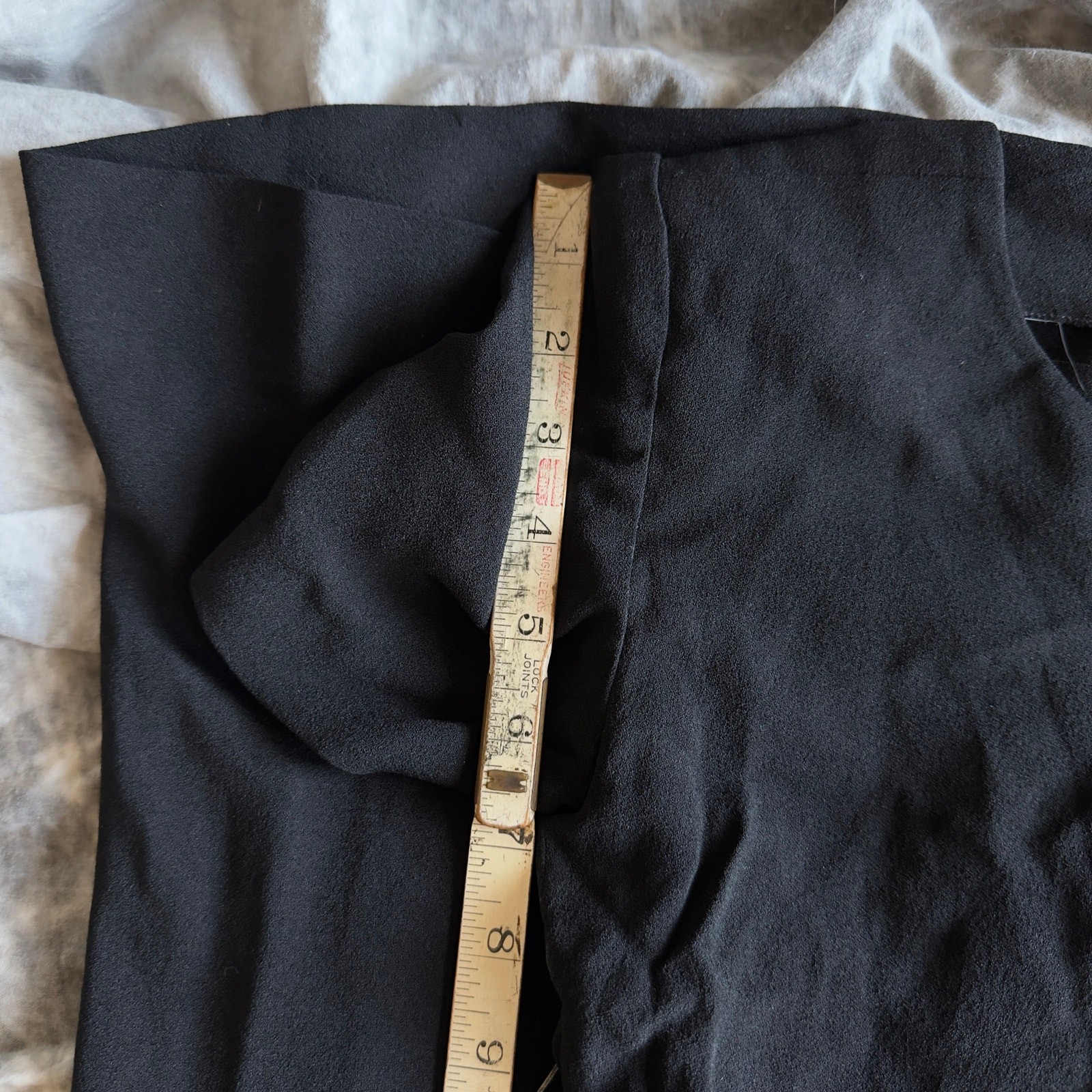 Vintage 1940s Black Rayon Maxi Cocktail Dress Gown 24” Waist Size Small READ