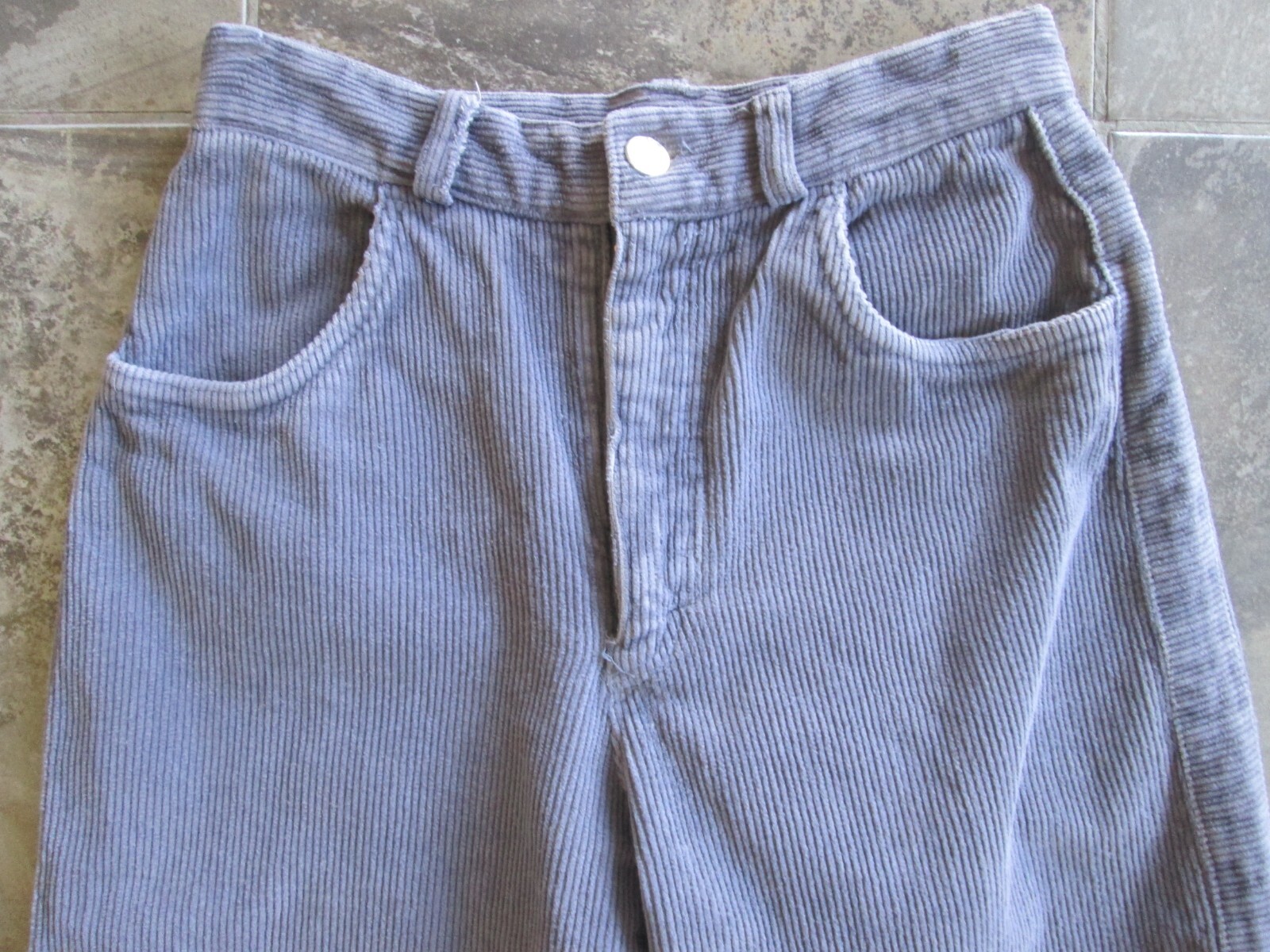 Vintage JouJou Corduroy Pants 9/10 26×27 Mom High Waist Purple Pleated Tapered