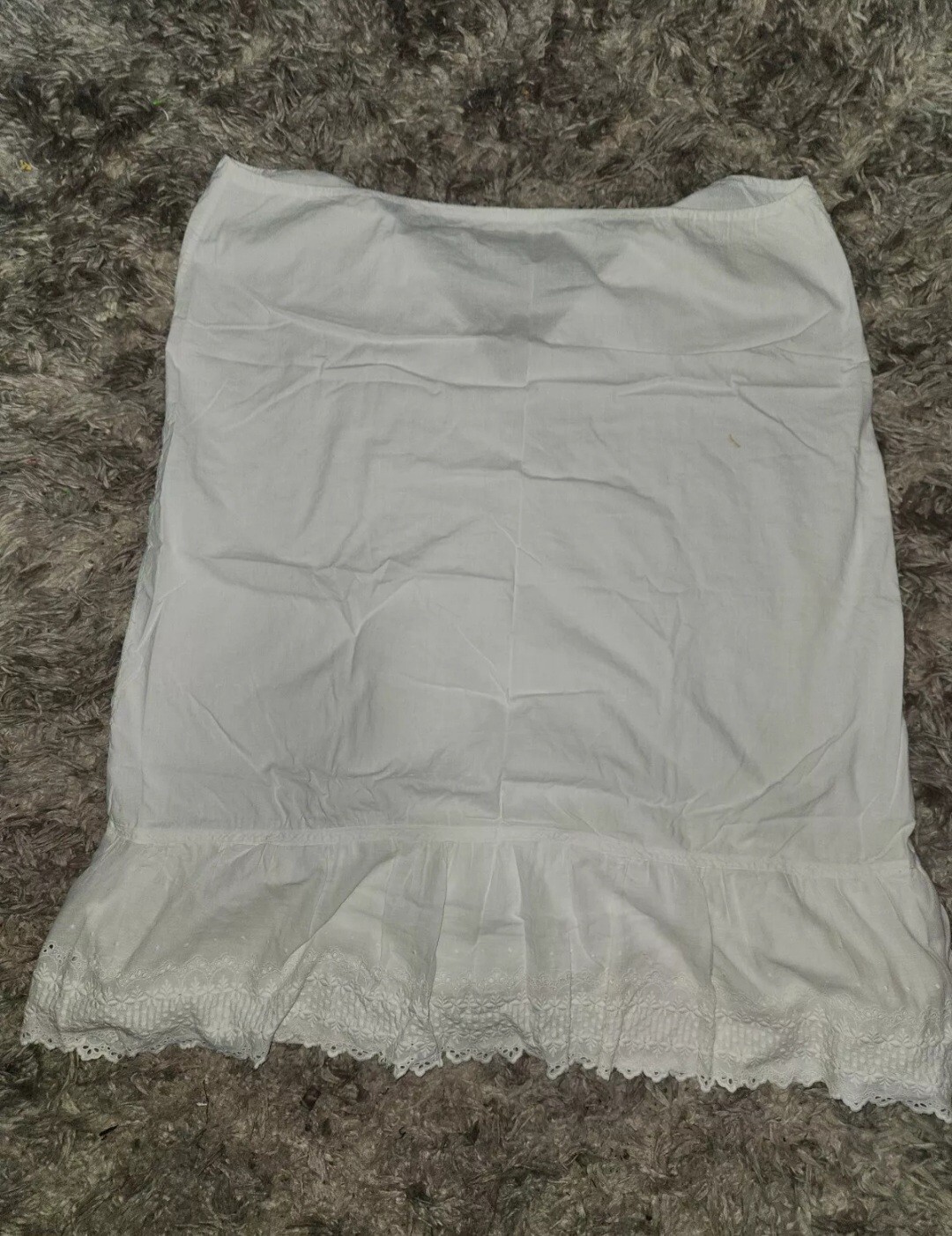 Vintage Petticoat Slip Drawstring Closure