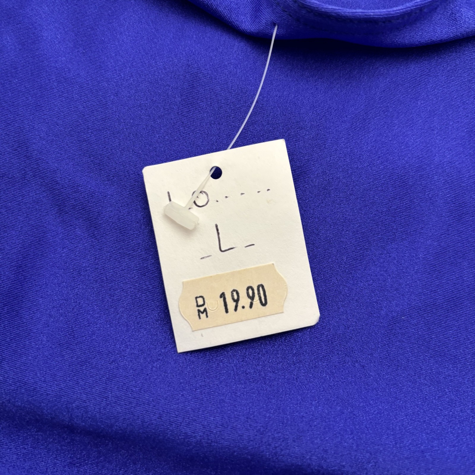 Rare 80s Candy Jay Electric Blue Bodysuit Aerobics Fitness Gym Wear Vintage Swim