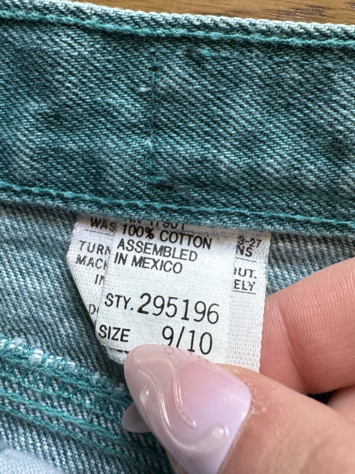 Rocky Mountain Jeans Teal Bareback Women 9/10 Vintage Mom Jeans Western Cowgirl