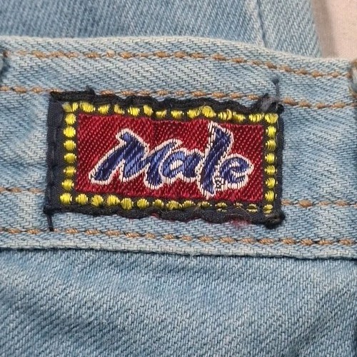 Vintage 70s Women’s „Male” Brand Jeans Bell bottom Flare Denim Size 24 X 32