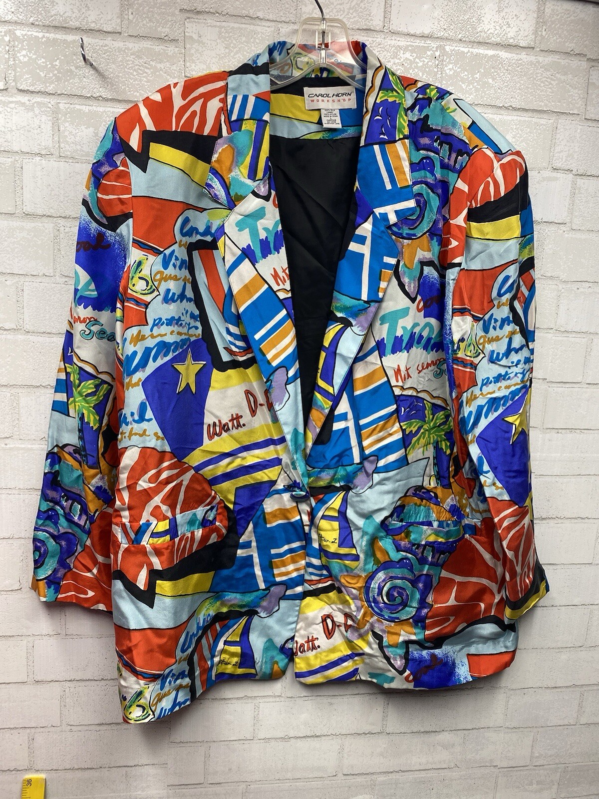 Carol Horn Workshop Blazer Silk Large