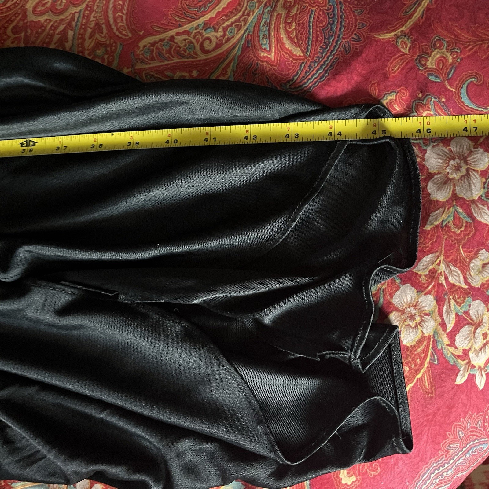1980s David Howard Climax Karen Okada Ruched Hip Wiggle Dress Black Burgundy XS
