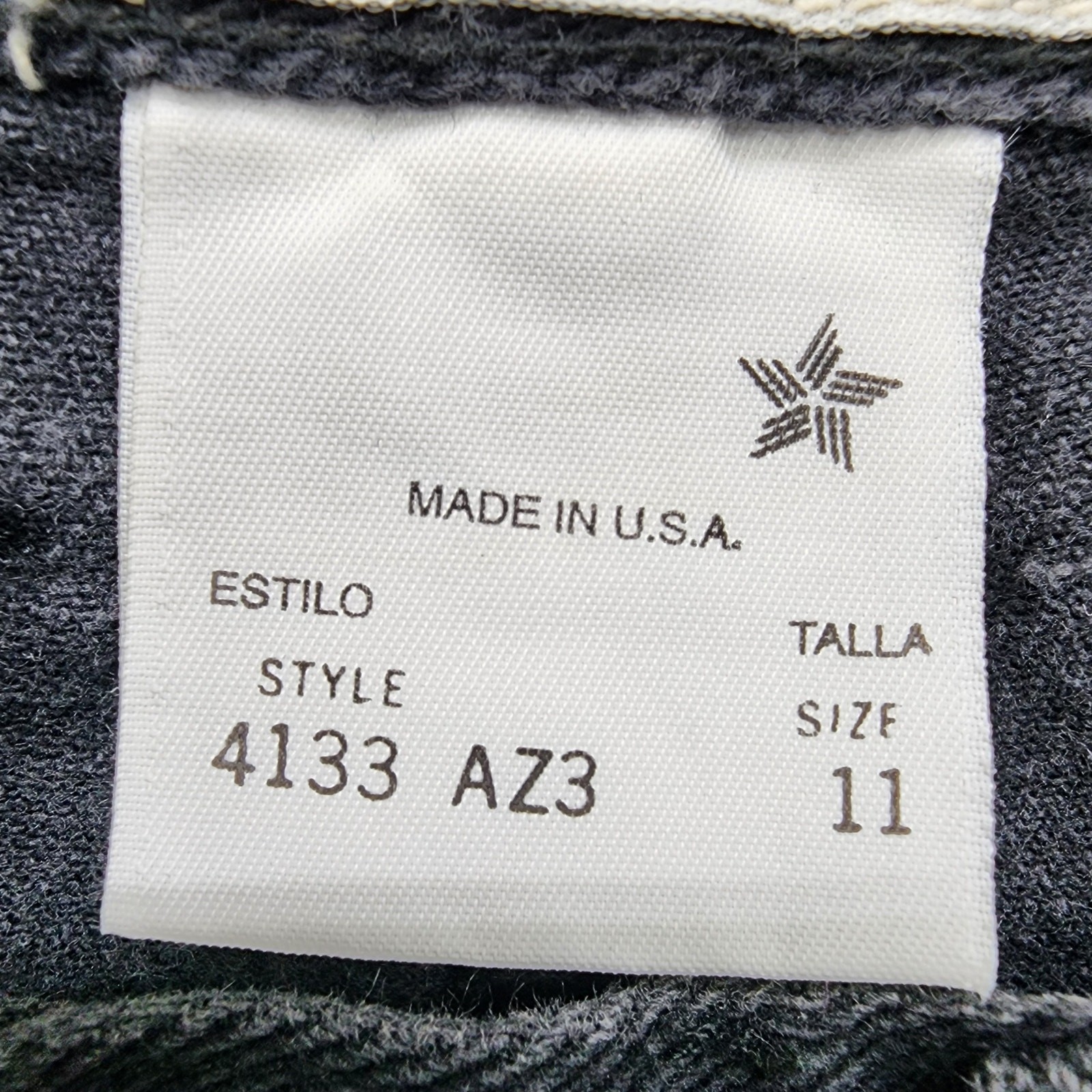 Vintage 90s ARIZONA Jeans Company Shorts Women 11 Juniors Black High Rise Cuffed