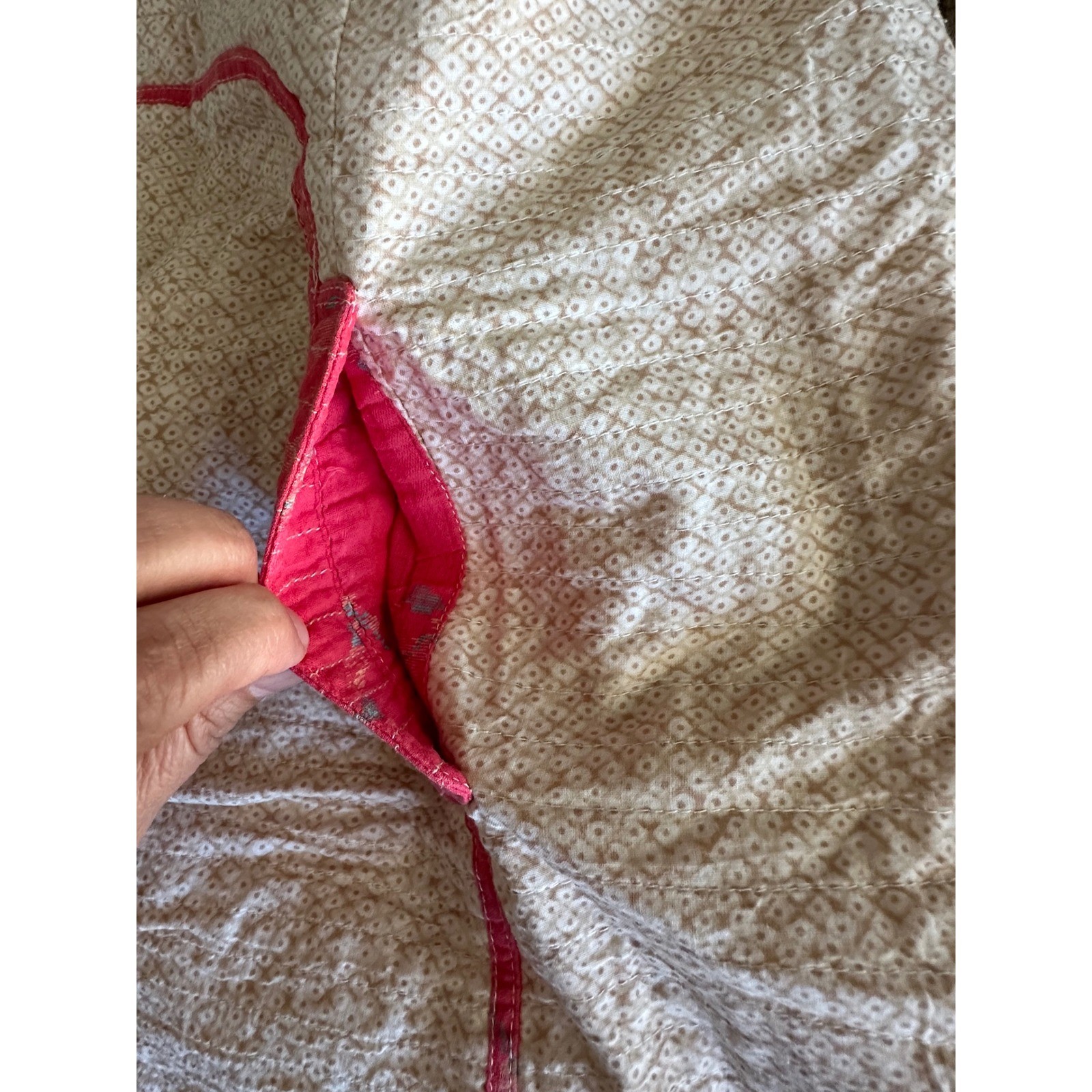 REVERSIBLE Noa Noa Quilted Cotton Skirt – Boho Cottagecore