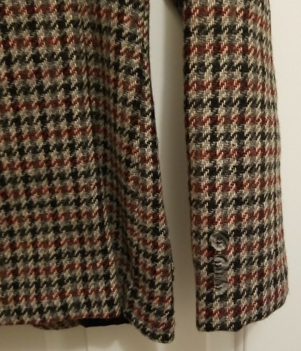 Vintage 80’s BRONSON OF CALIFORNIA 2 Button Blazer Jacket ~ Herringbone ~ 9/10