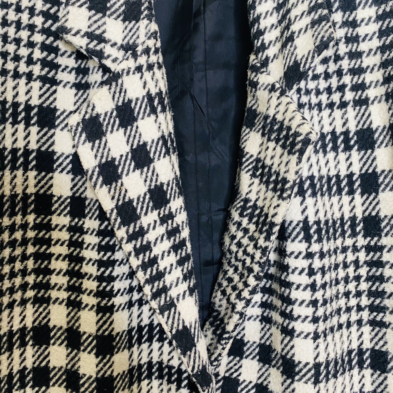 Best American Clothing Co. Vtg Blazer Women’s M 25% Woop Houndstooth Lined USA