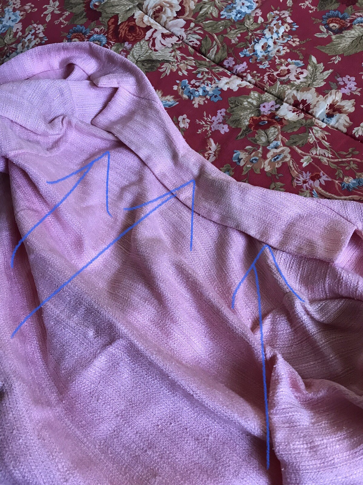 Sa’Bett of California Women’s Vintage 60’s Pink Coat Jacket Skirt Suit Size XS/S
