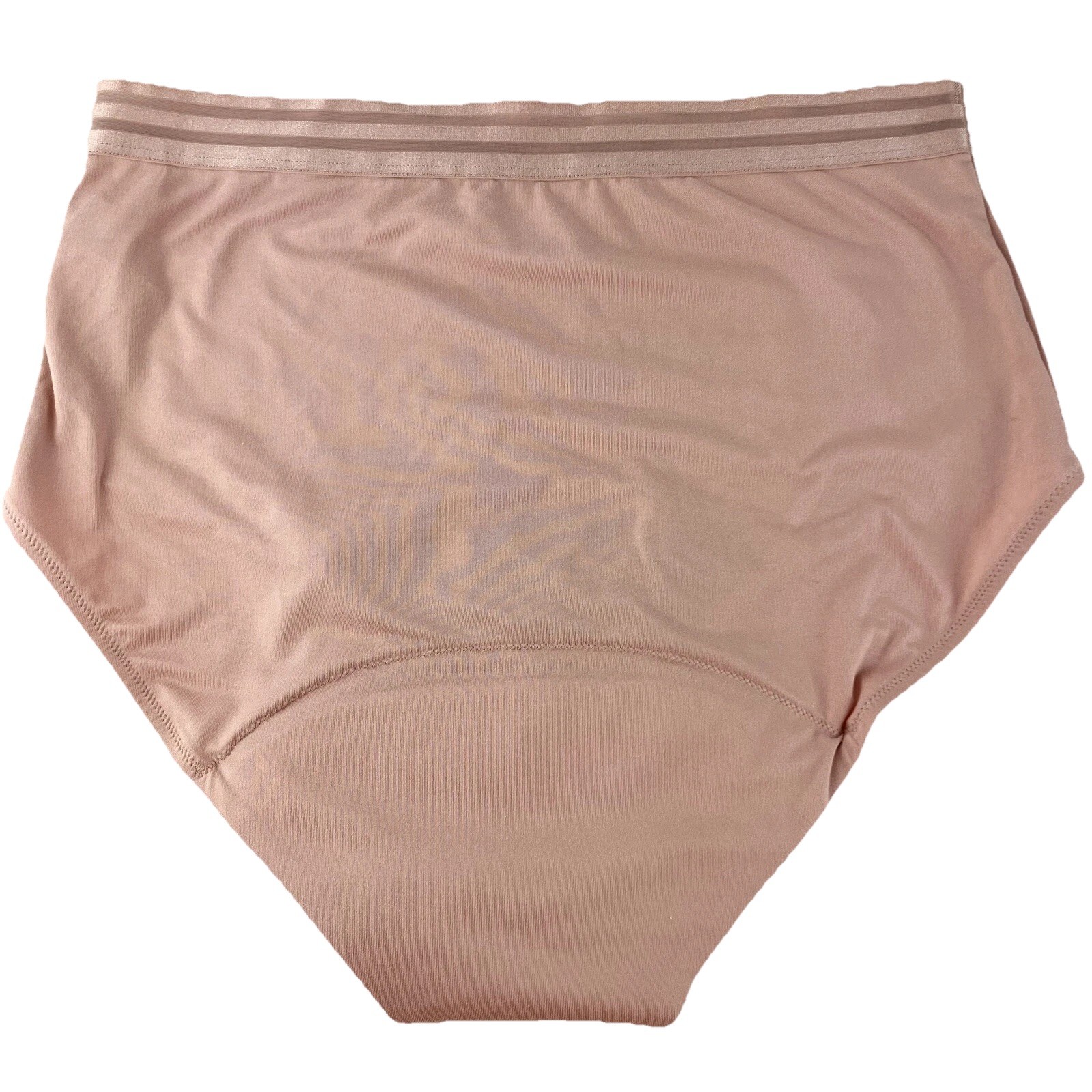Thinx Period Menstrual Leak Panties Hi Waist Dusk Mauve Heavy Absorbency Large