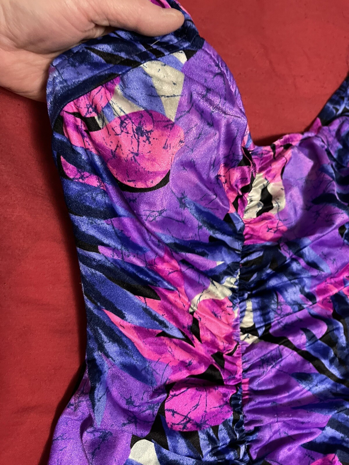 VINTAGE LE COVE ONE PIECE SWIMSUIT ! SIZE 8