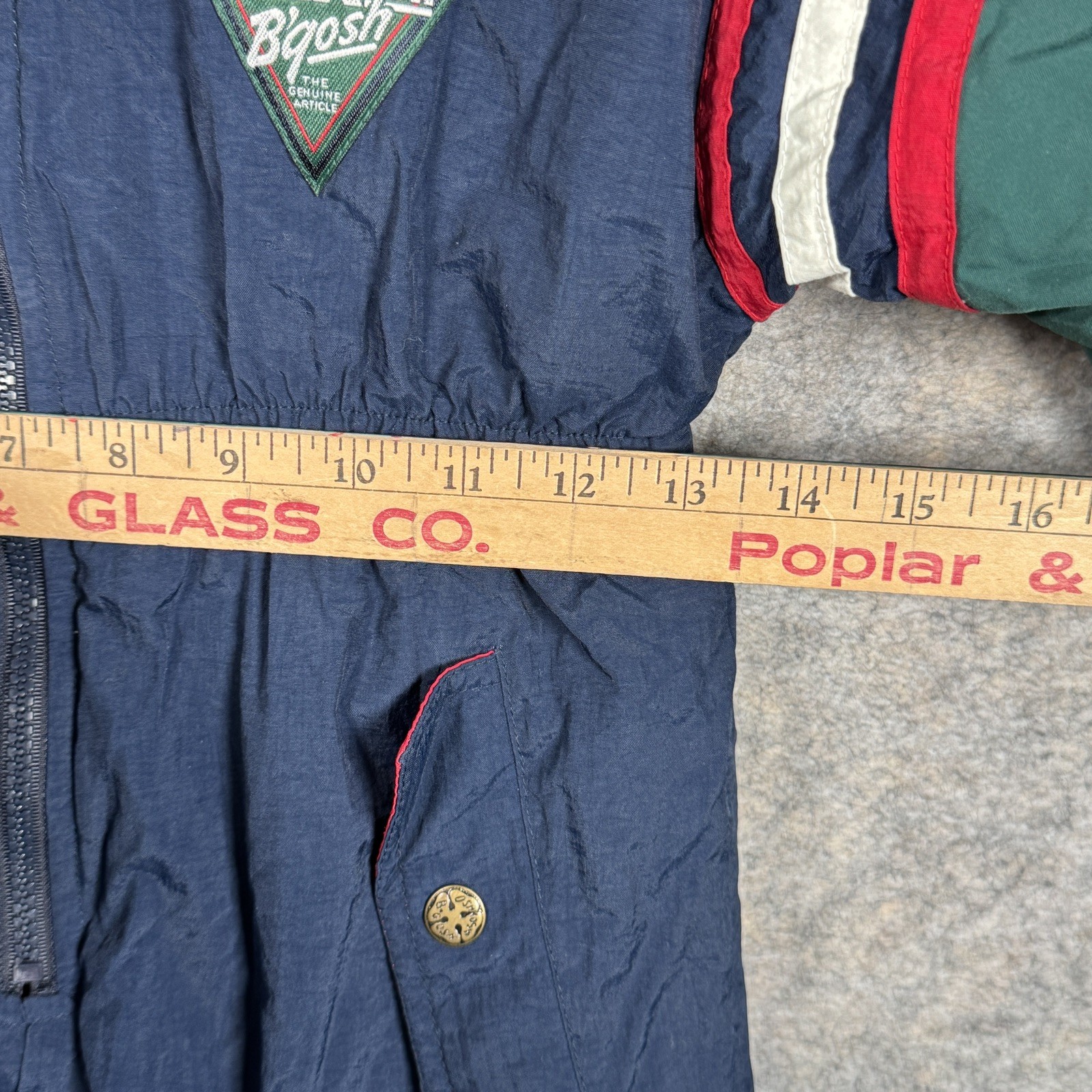 Vintage Osh Kosh B’Gosh Boys Snowsuit Size M 5/6 Lined Hooded Great Condition
