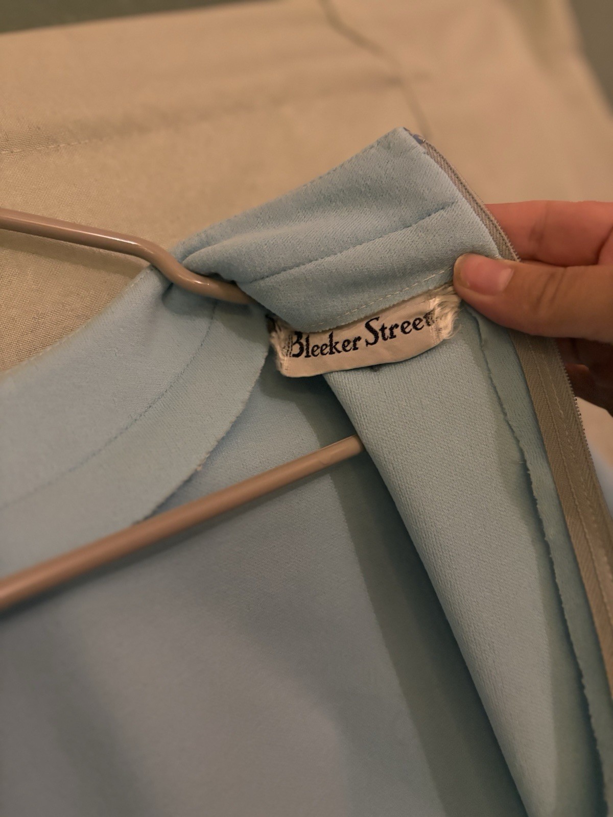 Baby Blue Vintage Dress 60’s / Jackie Kennedy Style / Party Dress / Retro