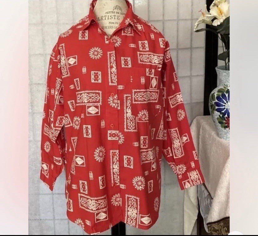 “Takeaway”VTG 70s Western Blouse Wom M RARE HARD-TO-FIND/Reduced Price & Ship!