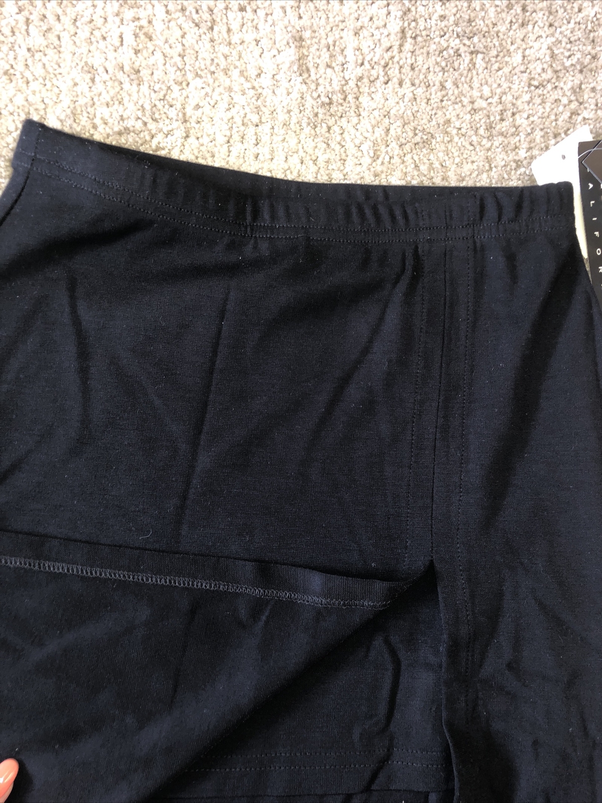“A Byers” Pencil Skirt Vintage Bodycon Big Front Slit Size S NWT USA Runs Small