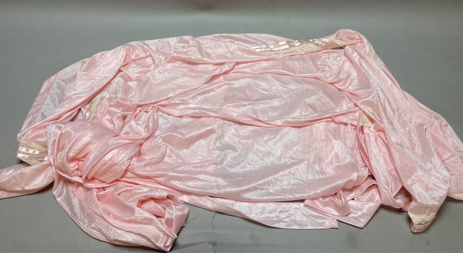 Tom Bezduda For Barad & Co Long Pink Nightgown (Small) Lingerie With Robe (Med)