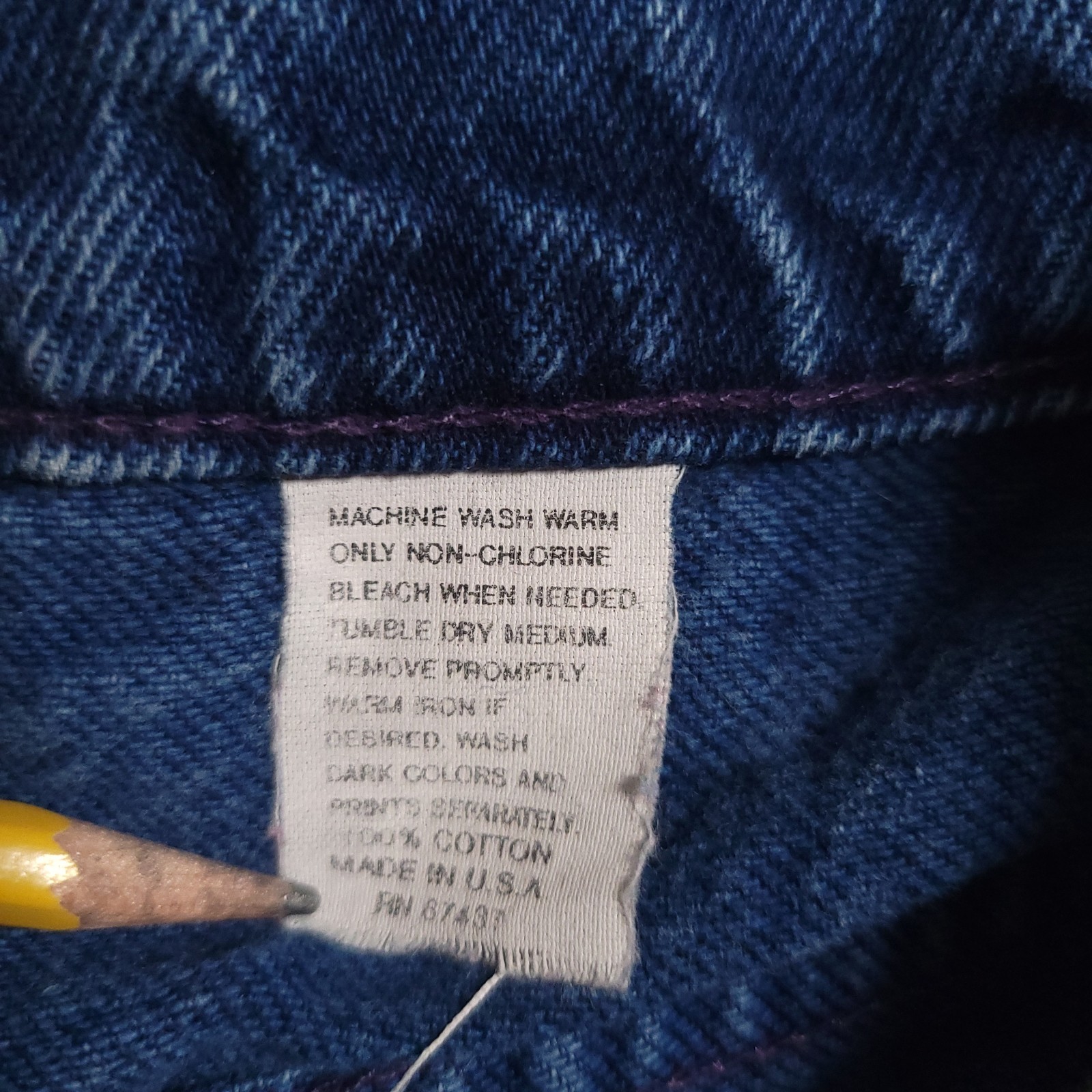 Vintage Sasson Jeans Blue High Waist Tapered Leg Women’s 11/12 28X29 USA Made